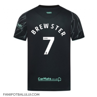 Sheffield United Rhian Brewster #7 Tricou Fotbal Replică 2024-25 Barbati Deplasare